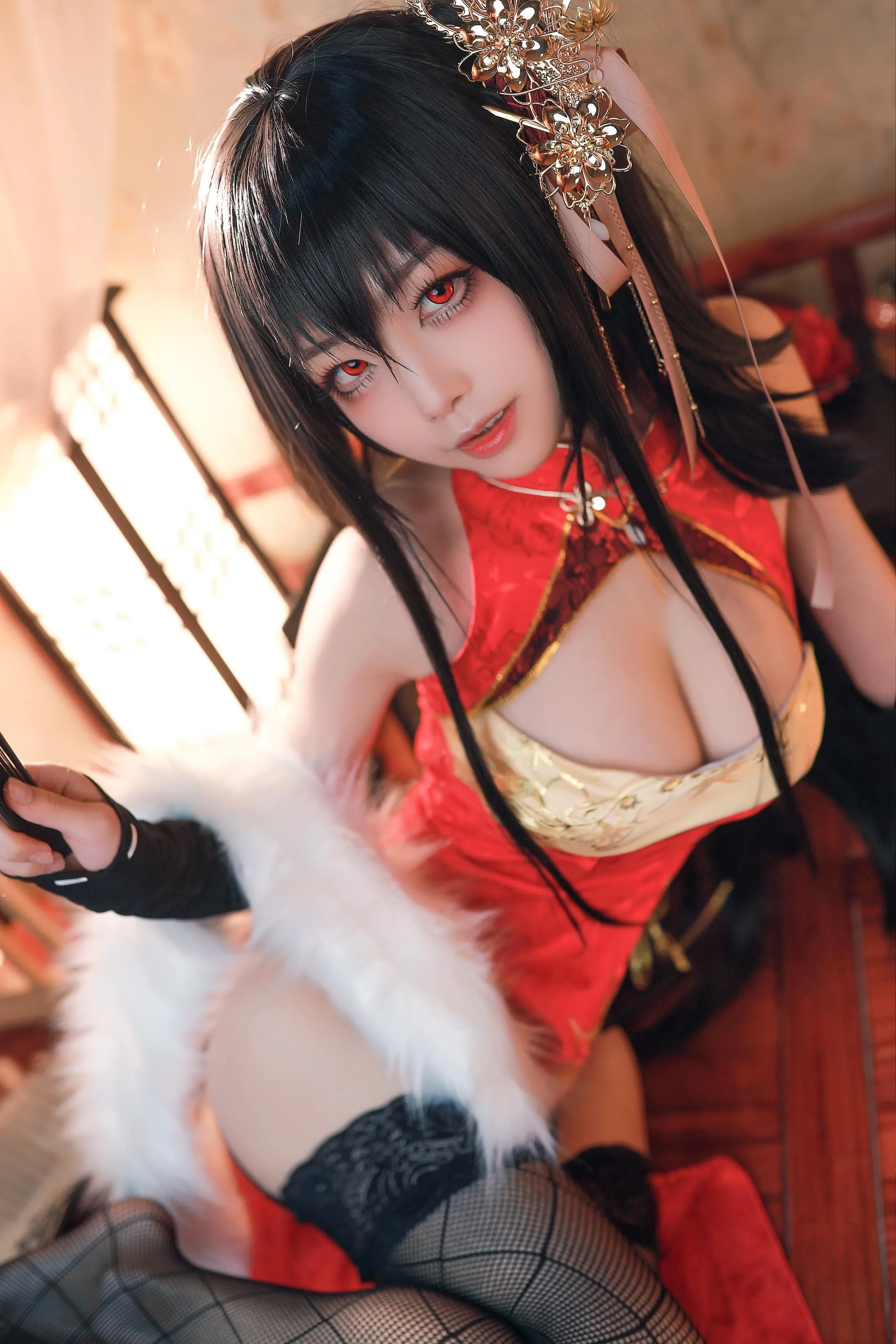 水淼 – NO.29 大凤新春旗袍 [40P]插图7